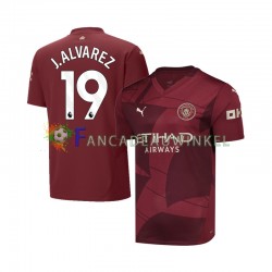 Manchester City Wedstrijdshirt met Korting Julian Alvarez 19 3rd Heren 2024-25 Korte Mouw