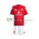 Manchester United Wedstrijdshirt met Korting Thuis Rood Kind 2024-25 Korte Mouw