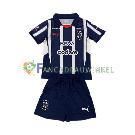 Wedstrijdshirt met Korting Monterrey Thuis Kind 2024-25 Korte Mouw