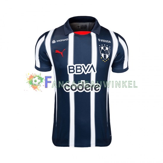 Wedstrijdshirt met Korting Monterrey Thuis Heren 2024-25 Korte Mouw
