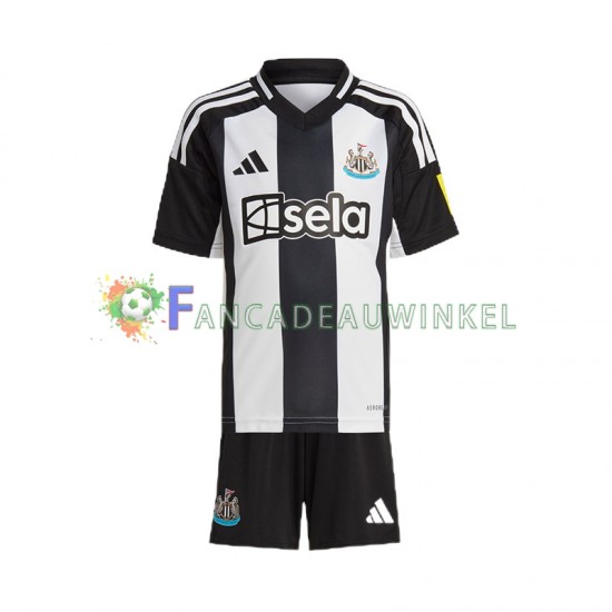 Newcastle United Wedstrijdshirt met Korting Thuis Zwart Kind 2024-25 Korte Mouw