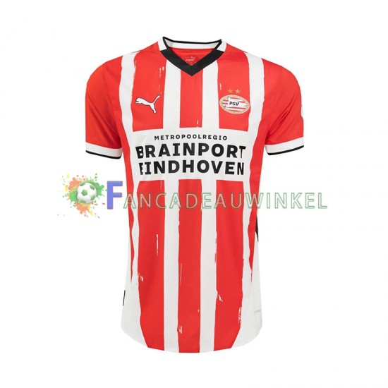 PSV Eindhoven Wedstrijdshirt met Korting Thuis Heren 2024-25 Korte Mouw