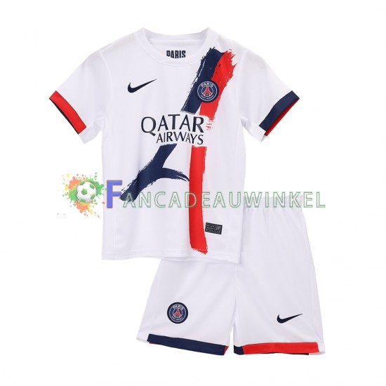 Paris Saint-Germain Wedstrijdshirt met Korting Uit Kind 2024-25 Korte Mouw