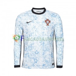Portugal Wedstrijdshirt met Korting Uit Heren EK 2024 Lange Mouw
