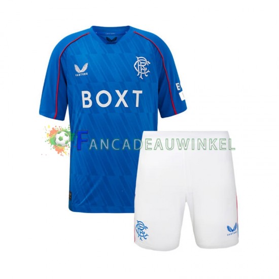 Rangers Wedstrijdshirt met Korting Thuis Kind 2024-25 Korte Mouw