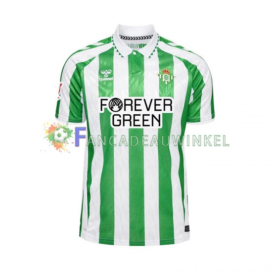 Real Betis Wedstrijdshirt met Korting Thuis Heren 2024-25 Korte Mouw