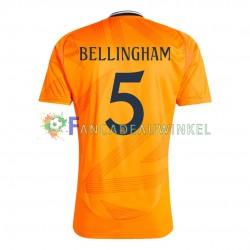Real Madrid Wedstrijdshirt met Korting BELLINGHAM 5 Uit Heren 2024-25 Korte Mouw