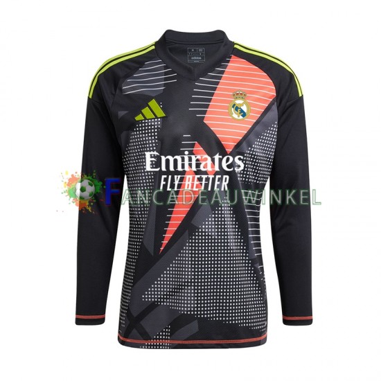 Real Madrid Wedstrijdshirt met Korting Keepersshirt Uit Heren 2024-25 Lange Mouw