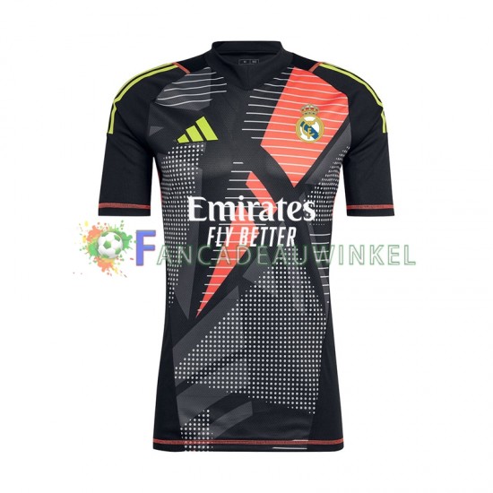 Real Madrid Wedstrijdshirt met Korting Keepersshirt Uit Heren 2024-25 Korte Mouw