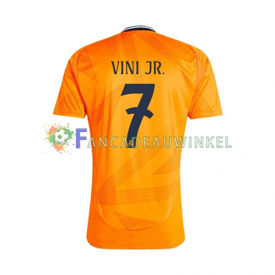 Real Madrid Wedstrijdshirt met Korting VINI JR 7 Uit Heren 2024-25 Korte Mouw