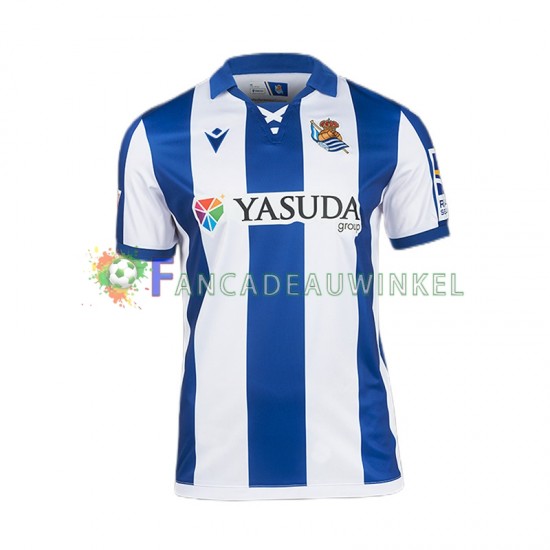 Real Sociedad Wedstrijdshirt met Korting Thuis Heren 2024-25 Korte Mouw