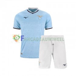 SS Lazio Wedstrijdshirt met Korting Thuis Kind 2024-25 Korte Mouw
