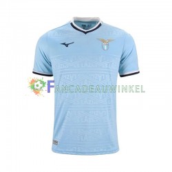 SS Lazio Wedstrijdshirt met Korting Thuis Heren 2024-25 Korte Mouw