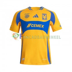 Tigres UANL Wedstrijdshirt met Korting Thuis Heren 2024-25 Korte Mouw