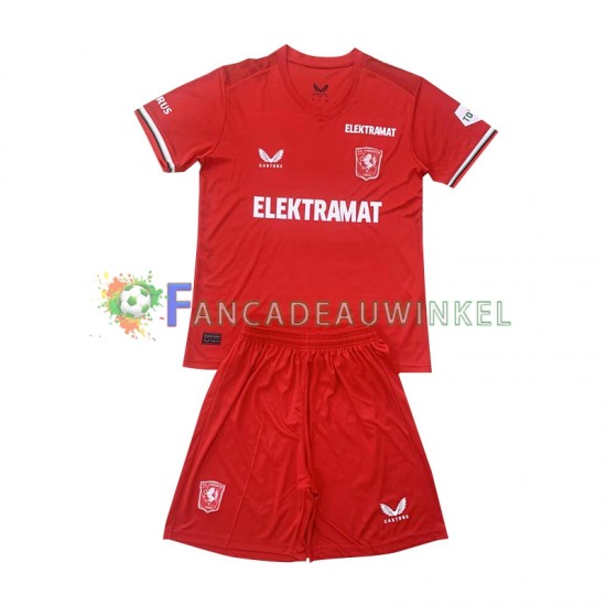 Twente Wedstrijdshirt met Korting Thuis Kind 2024-25 Korte Mouw