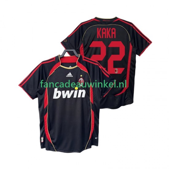 AC Milan Wedstrijdshirt met Korting KAKA 22 2007 Retro 3rd Heren 2006 Korte Mouw
