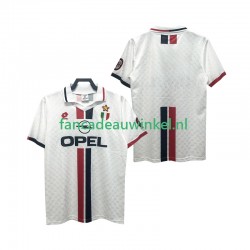 AC Milan Wedstrijdshirt met Korting 1996 1997 Retro Uit Heren Korte Mouw