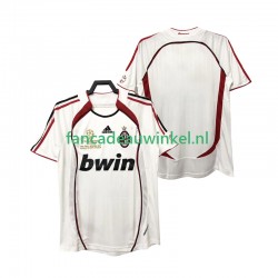 AC Milan Wedstrijdshirt met Korting 2007 Retro Uit Heren 2006 Korte Mouw