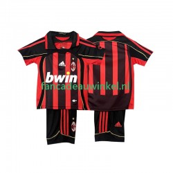 AC Milan Wedstrijdshirt met Korting 2007 Retro Thuis Kind 2006 Korte Mouw