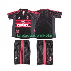 AC Milan Wedstrijdshirt met Korting Retro 3rd Kind 1998 1999 Korte Mouw