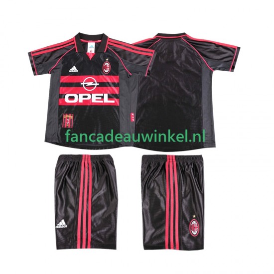 AC Milan Wedstrijdshirt met Korting Retro 3rd Kind 1998 1999 Korte Mouw