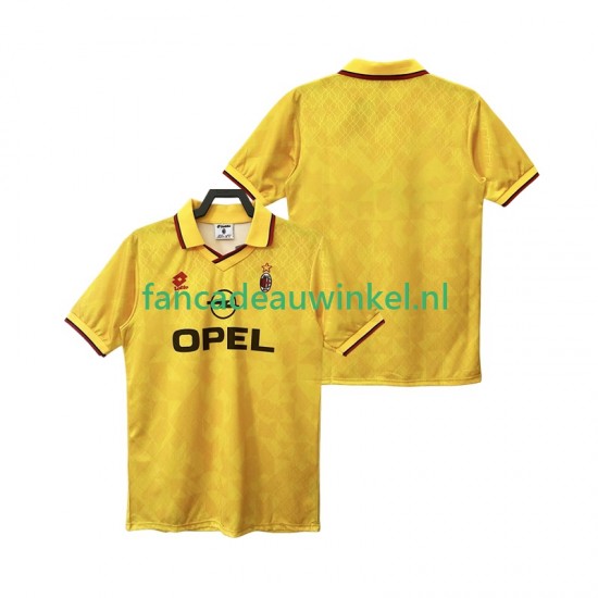 AC Milan Wedstrijdshirt met Korting 1995 1996 Retro 3rd Heren Korte Mouw