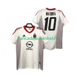 AC Milan Wedstrijdshirt met Korting rui costa 10 2005 Retro Uit Heren 2004 Korte Mouw