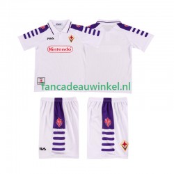 Fiorentina Wedstrijdshirt met Korting Retro Uit Kind 1998 1999 Korte Mouw