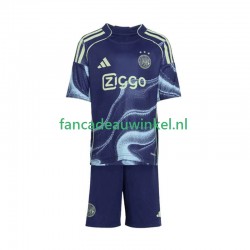 AFC Ajax Wedstrijdshirt met Korting Uit Kind 2025-26 Korte Mouw