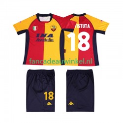 AS Roma Wedstrijdshirt met Korting BATISTUTA 18 2001 Retro Thuis Kind Korte Mouw
