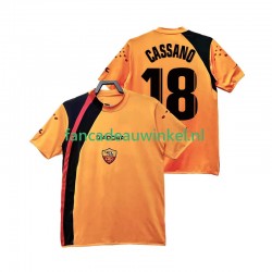 AS Roma Wedstrijdshirt met Korting CASSANO 18 2005 Retro Thuis Heren 2006 Korte Mouw