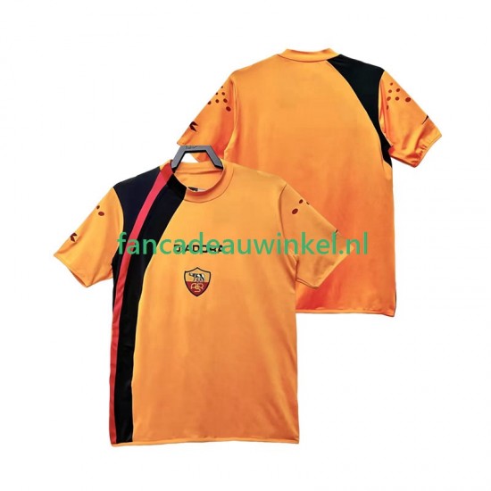 AS Roma Wedstrijdshirt met Korting 2005 Retro Thuis Heren 2006 Korte Mouw