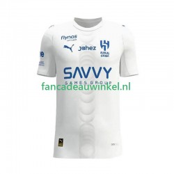 Al Hilal Wedstrijdshirt met Korting Uit Heren 2025-26 Korte Mouw