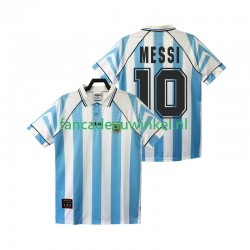 Argentinië Wedstrijdshirt met Korting Lionel Messi 10 1996 1997 Retro Thuis Heren Korte Mouw