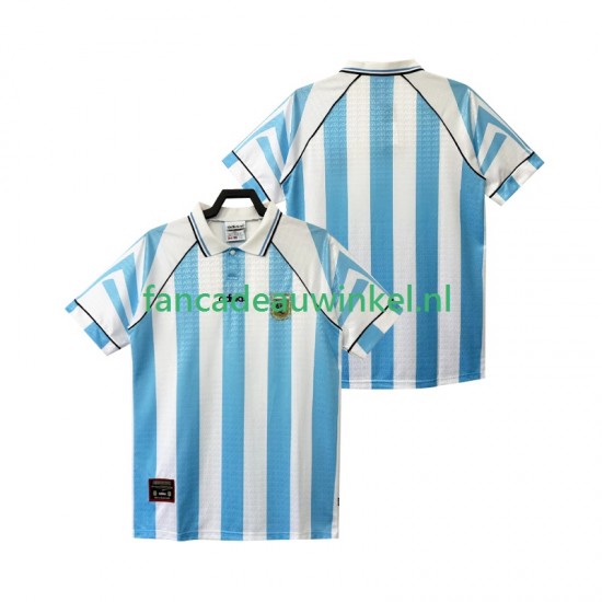 Argentinië Wedstrijdshirt met Korting 1996 1997 Retro Thuis Heren Korte Mouw