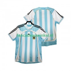 Argentinië Wedstrijdshirt met Korting 2014 Retro Thuis Heren Korte Mouw