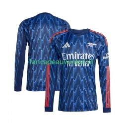 Arsenal Wedstrijdshirt met Korting Uit Heren 2025-26 Lange Mouw