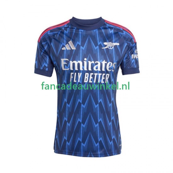 Arsenal Wedstrijdshirt met Korting Uit Heren 2025-26 Korte Mouw