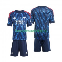 Arsenal Wedstrijdshirt met Korting Uit Kind 2025-26 Korte Mouw