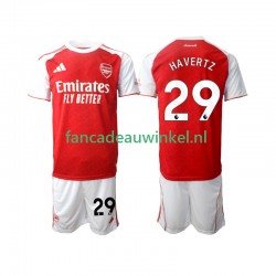 Arsenal Wedstrijdshirt met Korting Kai Havertz 29 Thuis Kind 2025-26 Korte Mouw