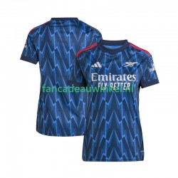 Arsenal Wedstrijdshirt met Korting Uit Dames 2025-26 Korte Mouw