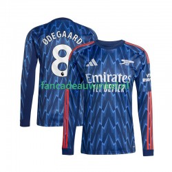 Arsenal Wedstrijdshirt met Korting Martin Odegaard 8 Uit Heren 2025-26 Lange Mouw