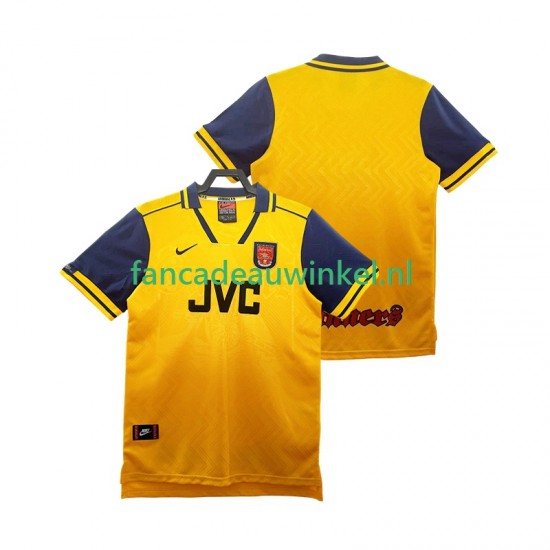 Arsenal Wedstrijdshirt met Korting 1996 1997 Retro Uit Heren Korte Mouw