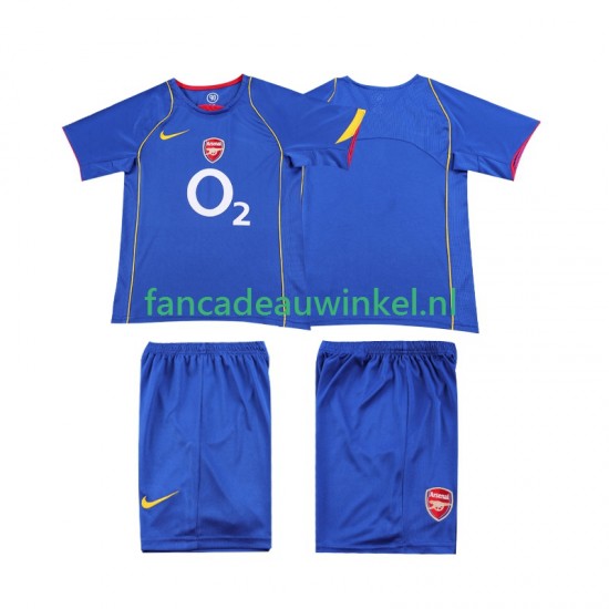 Arsenal Wedstrijdshirt met Korting 2005 Retro Uit Kind 2004 Korte Mouw