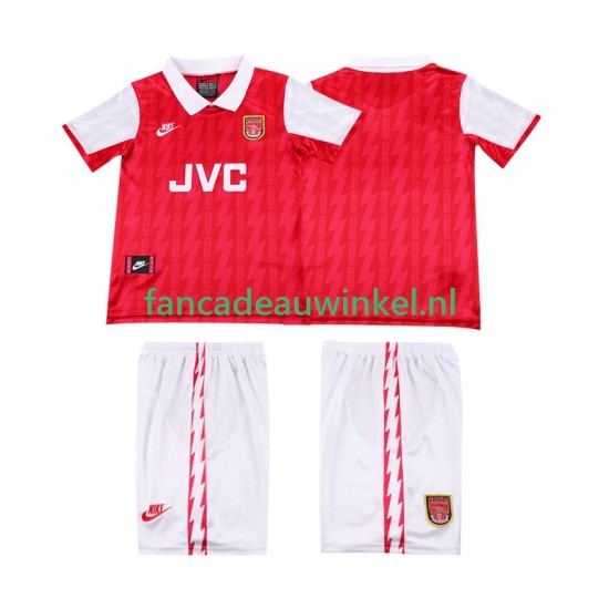 Arsenal Wedstrijdshirt met Korting 1996 Retro Thuis Kind 1994 Korte Mouw