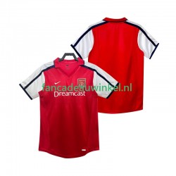 Arsenal Wedstrijdshirt met Korting 2001 Retro Thuis Heren 2002 Korte Mouw