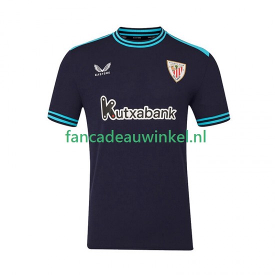 Athletic Bilbao Wedstrijdshirt met Korting Uit Heren 2025-26 Korte Mouw