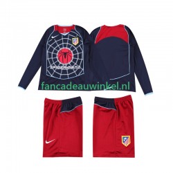 Atlético Madrid Wedstrijdshirt met Korting 2005 Retro Uit Kind 2004 Lange Mouw
