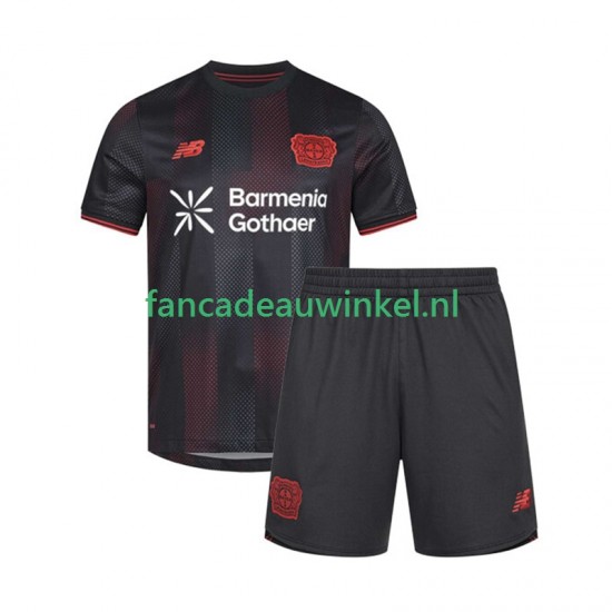 Bayer 04 Leverkusen Wedstrijdshirt met Korting Thuis Kind 2025-26 Korte Mouw