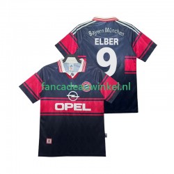 FC Bayern München Wedstrijdshirt met Korting Elber 9 1997 Retro Thuis Heren 1999 Korte Mouw
